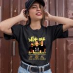 Blink 182 32nd anniversary 1992 2024 signatures 1 T Shirt