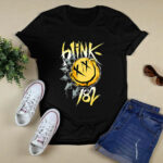 Blink 182 Tour 2023 2024 font 4 T Shirt