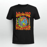 Blink 182 World Tour 2023 2024 Punk Rock Fastival 4 T Shirt