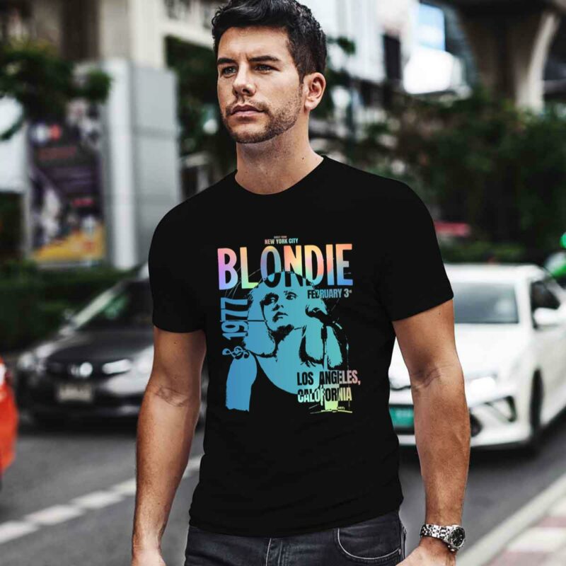 Blondie 1977 Band 0 T Shirt