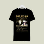 Bob Dylan 83rd Anniversary 1941 2024 Signature 2 T Shirt