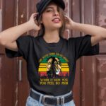 Bob Marley One good thing about music when it hits you vintage sunse 1 T Shirt