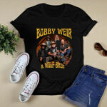 Bob Weir Wolf Bros 2023 Tour Black front 4 T Shirt
