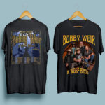 Bob Weir Wolf Bros 2023 Tour Black front 5 T Shirt