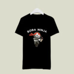 Boba Ninja Martial Arts Ninjutsu Bubble Tea Tee 3 T Shirt