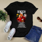 Bobby bowden psu rover clicker bowden thank you for the memories signature 4 T Shirt