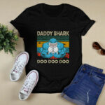 Bodybuilding Daddy Shark Doo Doo Doo 2043 T Shirt