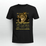 Bon Jovi 41st Anniversary 1982 2024 Thank You For Memories Signature 2 T Shirt