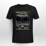 Bon Jovi Hampton Water Presents Tour 2024 Signatures 41st Anniversary 1983 2024 4 T Shirt