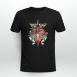 Bon Jovi Pierced Heart Tattoo 4 T Shirt
