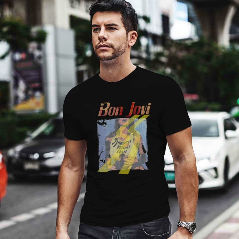 Bon Jovi Slippery When Wet Vintage 0 T Shirt