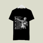 Bon Jovi Songs Lining On A Prayer You Give Love A Bad Name It Is My Life 2 T Shirt