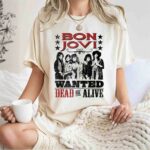 Bon Jovi Wanted Dead Or Alive 1 T Shirt