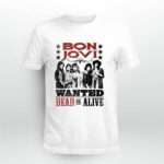 Bon Jovi Wanted Dead Or Alive 4 T Shirt