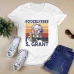 Boozelysses S Grant Beer Drinking The 4th Of July American Independence Day 0 T Shirt