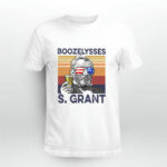 Boozelysses S Grant Beer Drinking The 4th Of July American Independence Day 4 T Shirt