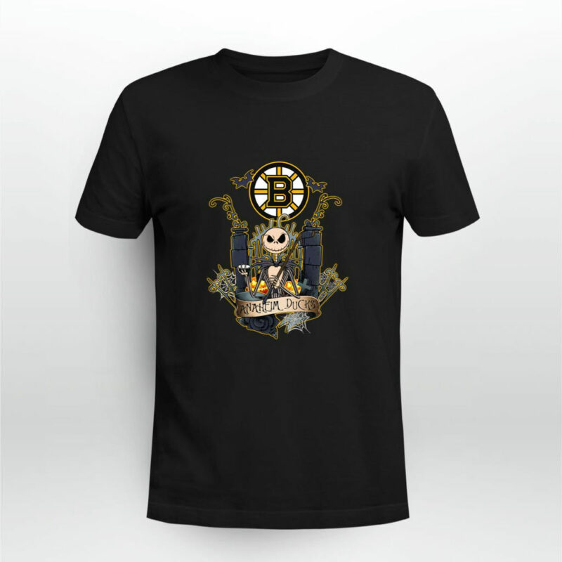 Boston Bruins Jack Skellington This Is Halloween 0 T Shirt