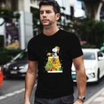 Boston Bruins Snoopy Woodstock Christmas 2 T Shirt