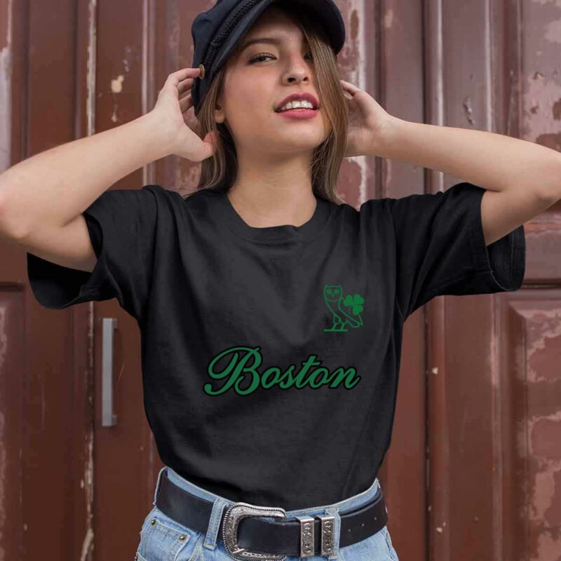 Boston Celtics Ovo X Celtics 0 T Shirt