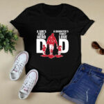Boston Red Sox Dad sons first hero daughters first love 4 T Shirt