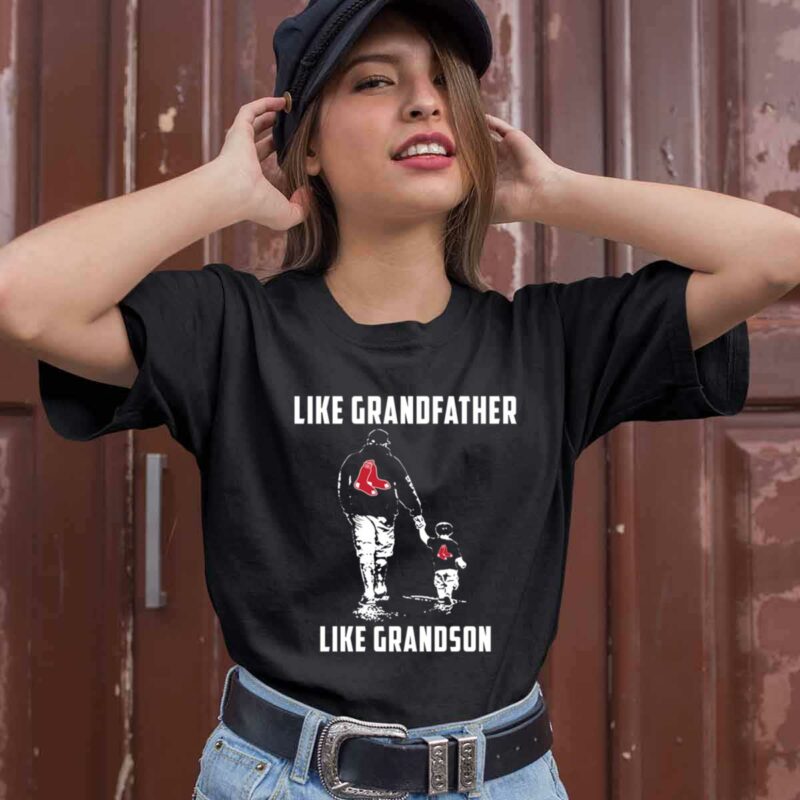 Boston Red Sox Grandfather Like Grandson 0 T Shirt