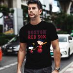 Boston Red Sox Lets Play Baseball Together Snoopy 1 T Shirt