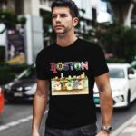 Boston Sport Teams Chibi With Red Sox Bruins Celtics Patriots And Revolution 1 T Shirt