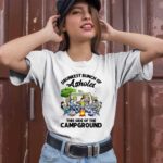 Boys And Girls Drinking Camping Drunkest Bunch Assholes This Side Of The Campground 2 T Shirt