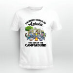 Boys And Girls Drinking Camping Drunkest Bunch Assholes This Side Of The Campground 4 T Shirt