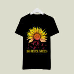 Brain Aneurysm Awareness Sunflower 3 T Shirt