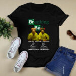 Breaking Bad 2008 2013 5 Seasons 62 Episodes Thank You for the Memories 2 T Shirt