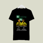 Breaking Bad 2008 2013 5 Seasons 62 Episodes Thank You for the Memories 3 T Shirt