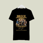 Bruce Springsteen 75th Anniversary 1949 2024 Thank You For The Memories 4 T Shirt