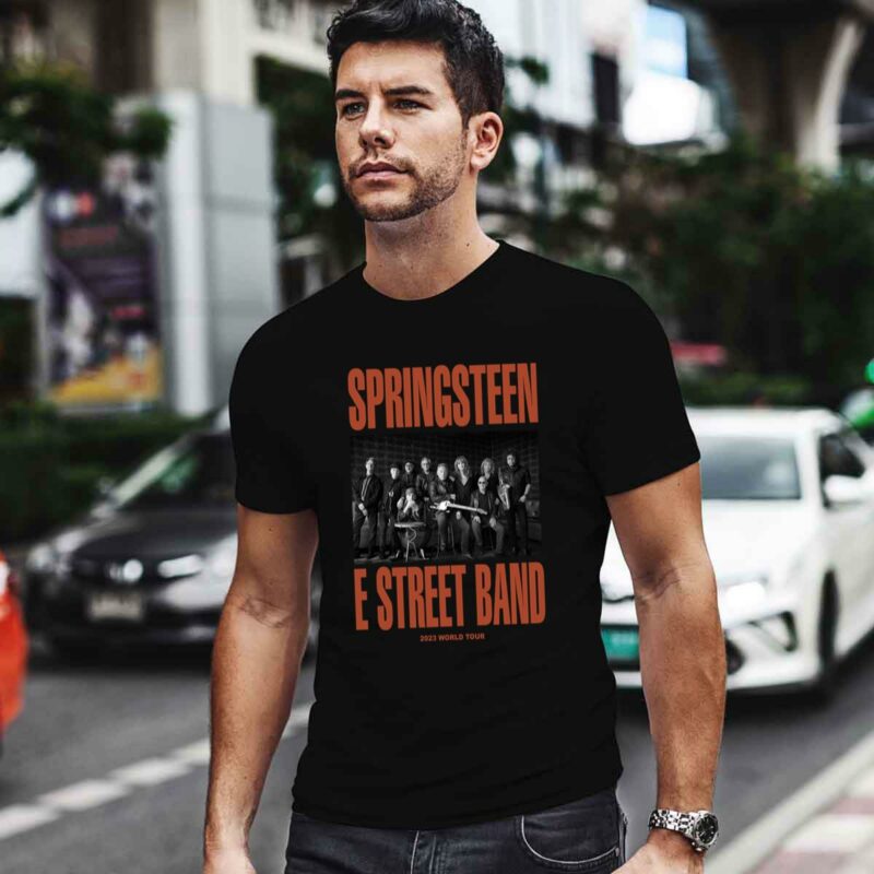 Bruce Springsteen E Street Band 2023 World Tour 0 T Shirt