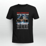 Bruce Springsteen and The E Street Band 50 years 1972 2022 Signatures 2 T Shirt