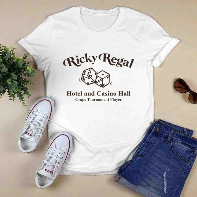 Bruno Mars Ricky Regal Hotel And Casino Hall 0 T Shirt