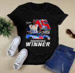 Bubba Wallace Nascar Winner 2022 Hollywood Casino 400 Signature 1 T Shirt