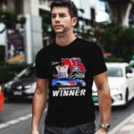 Bubba Wallace Nascar Winner 2022 Hollywood Casino 400 Signature 4 T Shirt