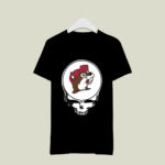 Buc Ees In Grateful Dead Skull 3 T Shirt