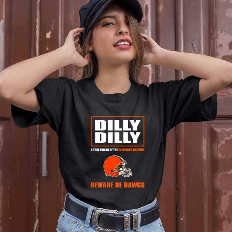 Bud Light Dilly Dilly A True Friend Of The Cleveland Brown 0 T Shirt