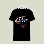 Bud Light Dilly Dilly Houston Texans Neon Light Style 4 T Shirt