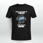 Bud Light inside me I dont stop when Im tired 2 T Shirt
