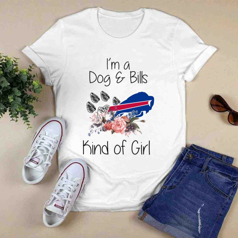 Buffalo Bills Dog Kind Of Girl 0 T Shirt