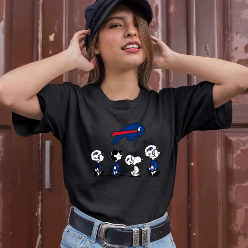 Buffalo Bills Snoopy Charlie Brown Super Bowl Peanuts 0 T Shirt