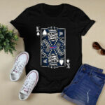 Buffalo Bills Spade King Of Death Card Football 3 T Shirt
