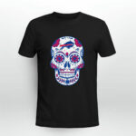 Buffalo Bills Sugar Skull 3 T Shirt