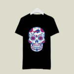 Buffalo Bills Sugar Skull 4 T Shirt