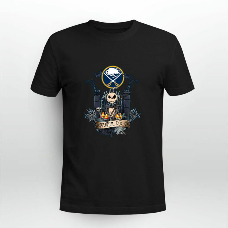 Buffalo Sabres Jack Skellington This Is Halloween 0 T Shirt