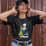 Buffalo Sabres Snoopy Woodstock Christmas 3 T Shirt