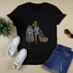 Butterfly High Heels Baltimore Ravens 3 T Shirt